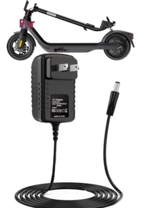 AC/DC Adapter For Segway Ninebot KickScooter E2 or E2 Plus Electric Kick Scooter - Picture 1 of 4