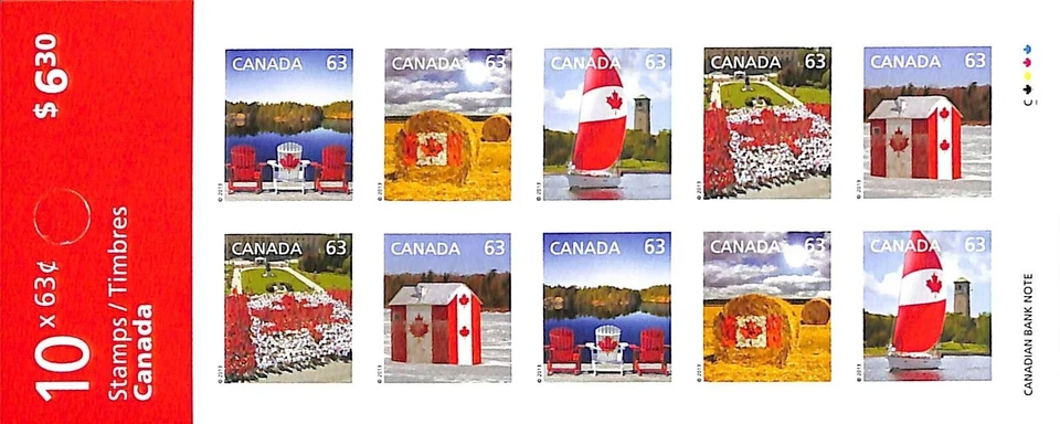 CANADÁ - BK567 - Scott 2693-2697 - Orgullo Canadiense - 2013 Foto 1 de 1
