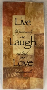 Cypress Homes Change, Key or Spoon Tray 8.5 x 4" Rectangle  Live • Laugh • Love - Picture 1 of 5