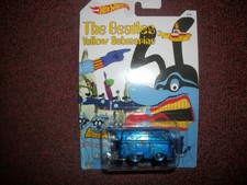 THE BEATLES--YELLOW SUBMARINE HOTWHEELS CARS LOT OF 6--ALL SEALED!