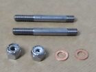 Triumph Tiger Cub E3210 Stainless Steel Rocker Cover Stud C/W Washers & Nut X2