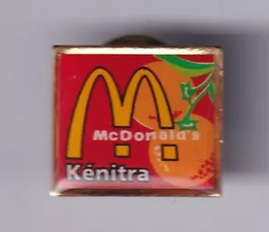RARE PINS PIN'S .. MC DONALD'S RESTAURANT ORANGE CREW KENITRA MAROC MAROCCO ~22 - Imagen 1 de 1