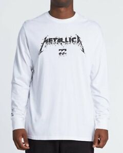 Billabong Metallica AI Andy Irons LS Tee Shirt New Medium Retail $39.95 