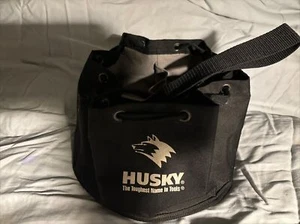 Bolso utilitario de herramientas abierto negro y 6 bolsillos interiores envío gratuito - Imagen 1 de 5