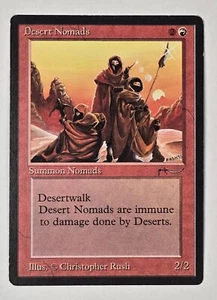 Desert Nomads MTG Cavalieri Arabi MP Magic The Gathering Navi VELOCE - Foto 1 di 10