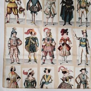 Gaston Y Daniela Designer Fabric Sample Costume Design Tabaco Paper 1996 - Picture 1 of 8