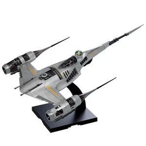 BANDAI SPIRITS STAR WARS Mandalorian N-1 Starfighter scala 1/48 plas precolorato - Foto 1 di 3