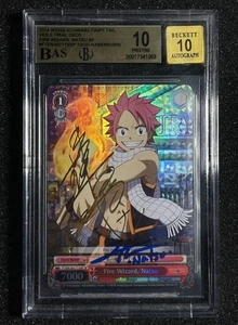 Weiss Schwarz Fairy Tail Fire Wizard, Natsu SP FT/EN-S02-T15SP BGS 10 - Bild 1 von 2