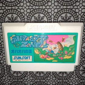 Fantasy Zone II Opa Opa no Namida Famicom JP ver Cartridge Only Used Tested