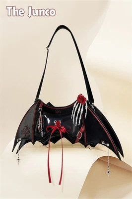 Любовь и глубокий космос Sylus черный крыло Itabag через плечо Дамская сумка наплечная сумка подарки - Изображение 1 из 4