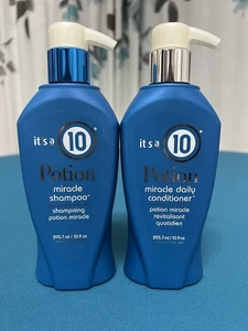 It's a 10 Potion Miracle Shampoo & Daily Conditioner - 10 fl oz 295 ml ea - New - Picture 1 of 7