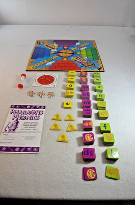 Pharaoh's Phonics Board Game by Learning Resources (ages 7+) Word Building Game - Image 1 of 4