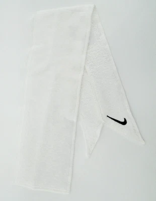 Toalla de fútbol Nike Vapor Streamer para hombre blanca/negra Foto 1 de 4