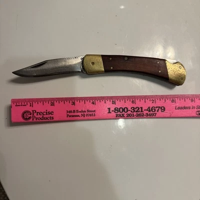 Faca de bolso antiga Kabar 8"" - Imagem 1 de 4