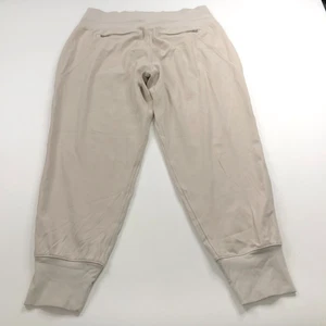 Athleta Venice Jogger XL (Fit 35W 27L) Athleisure Tapered Joggers Beige 597888 - Picture 1 of 11
