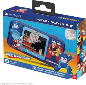 Megaman Pocket Player Pro: Arcade Classics Capcom Videospielkonsole, 6 Spiele in - Bild 1 von 8