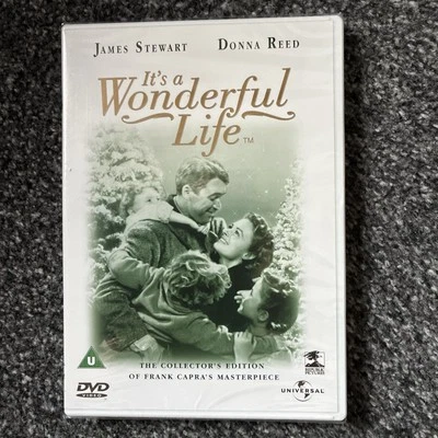 It's a Wonderful Life James Stewart 1999 DVD New sealed - Image 1 of 2