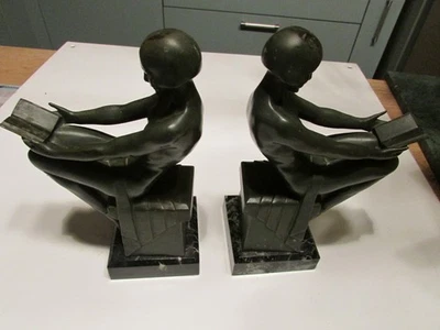 Max le Verrier Serres Livres art déco - Photo 1/4