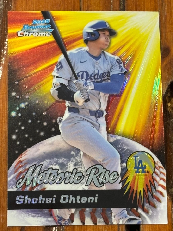 Хромированные вставки 2025 Bowman — выберите свои карты - Изображение 1 из 1