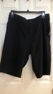 Joe Boxer Shorts, Hombre Talla 30, Negro, Bolsillos, Cintura con Cordón, Descatalogado Nuevo Foto 1 de 4