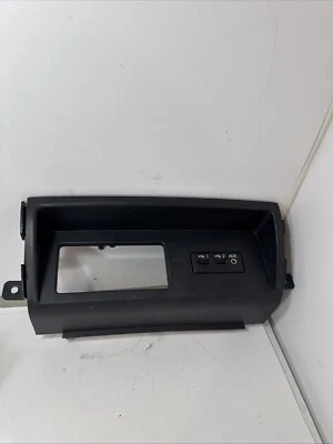 2019 NISSAN TITAN XD CENTER LOWER DASH BEZEL CLUSTER LID BLACK OEM 682629FU4A - Image 1 of 4