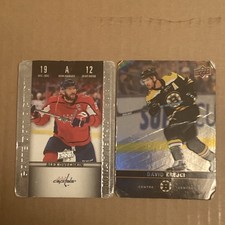 2019-20 Upper Deck Tim Hortons Cards David Krejci And Alex Ovechkin