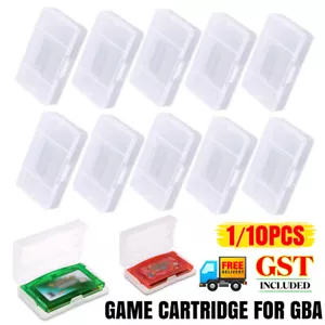 1~10X Plastic Cartridge Cover Box Protector For Nintendo Game Boy Advance GBA - Picture 1 of 18