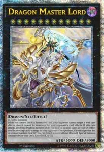 ALIN-EN000 Dragon Master Lords Quarter Century Rare YuGiOh Preorder - Picture 1 of 3