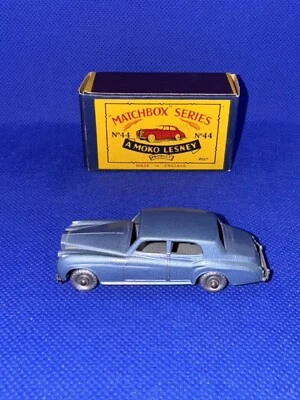 Matchbox Moko Lesney Rolls Royce Silver Cloud #44a Original B2 Box 1958 - Image 1 of 4