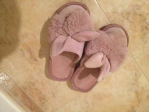 Ciabatte usate a forma di coniglio rosa ciabatte donna ragazza ciabattine - Foto 1 di 2