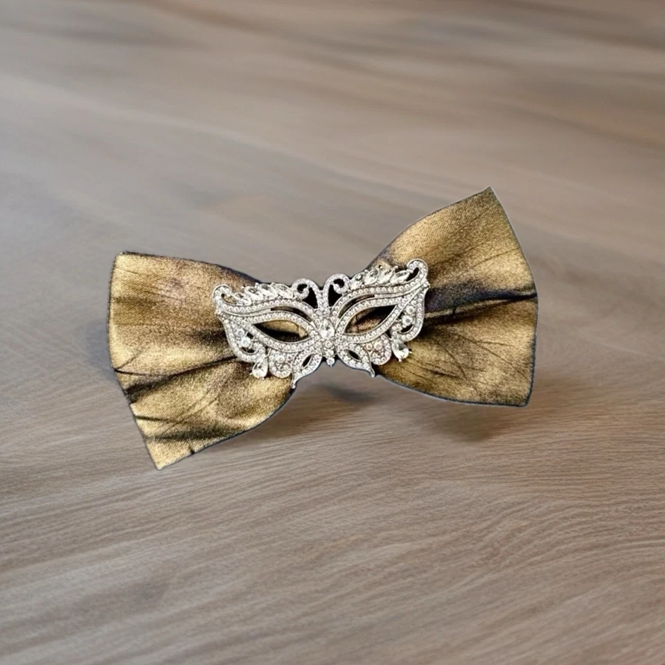 Классические галстуки-бабочки для мужчин - предварительно завязанный галстук-бабочка регулируемой длины много цветов - Изображение 1 из 1