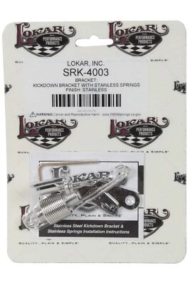 Lokar Performance Products SRK-4003 Stainless Steel Kickdown Bracket With... - Image 1 of 3