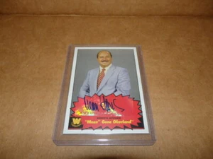 "MEAN" GENE OKERLUND 2012 Topps WWE Heritage Authentic Autograph Card *RARE!!! - Picture 1 of 6
