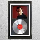 Johnny Cash Platinum Vinyl Record LP Album Un Signed Framed Music Award Display