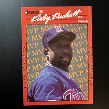 1990 Donruss Kirby Puckett #BC-8  Error Card wrong Date of Birth! Rare!