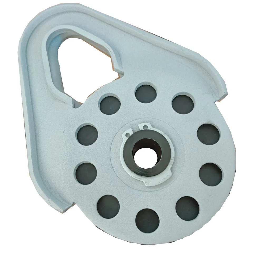 SMART OUTDOORS 9T LEGIERUNG STAHL OFF ROAD LEICHTES SNATCH-RIEMENSCHEIBENBLOCK Winde Rückgewinnungsseil 4