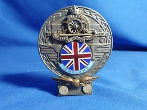 England St Christopher Motor Automobile Car Badge Enamel Emblem with Additions - Picture 1 of 11