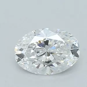 Oval 1.00ct D VS2 CVD IGI Certified Loose Lab Grown Diamond - Picture 1 of 3