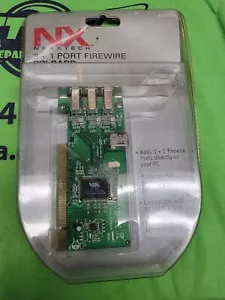 NEXXTECH 3 + 1 PORT FIREWIRE PCI CARD - Picture 1 of 1