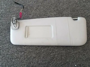2006-2010 BMW 525 535 528 LEFT DRIVER SIDE SUN VISOR GREY OEM - Picture 1 of 4