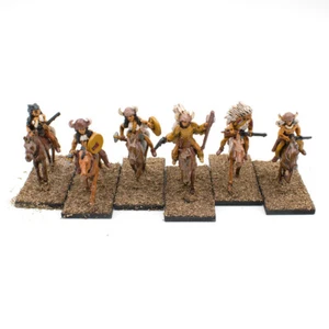 Guerreros comanches montados A - (Guerra de llanuras) indios - polvo negro - WGI-500-121 - Imagen 1 de 4