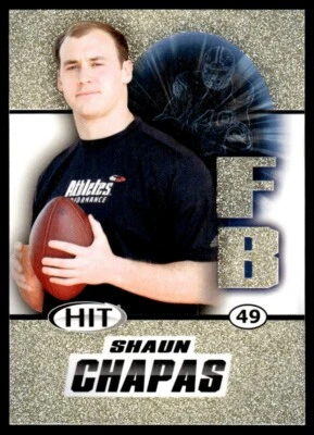 2011 SAGE HIT Gold Shaun Chapas Rookie Georgia Bulldogs #29 - Image 1 of 2
