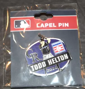 TODD HELTON, 2024 Baseball Hall of Fame Induction Enamel Lapel Pin, Brand New - Picture 1 of 3