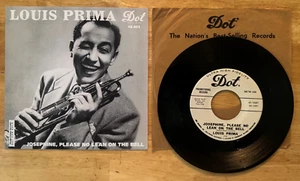 45 7" SP LOUIS PRIMA JOSEPHINE PROMO - Picture 1 of 2