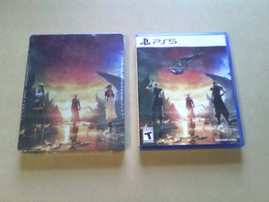 Final Fantasy VII 7 Rebirth Preorder Steelbook + Controller Decals - ohne Disc - Bild 1 von 3