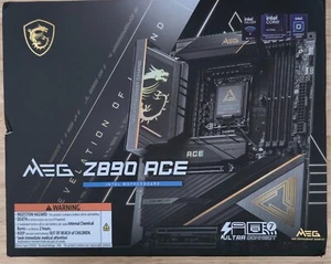 MSI MEG Z890 ACE LGA 1851 Intel Z890 SATA 6Gb/s ATX Motherboard - Afbeelding 1 van 4