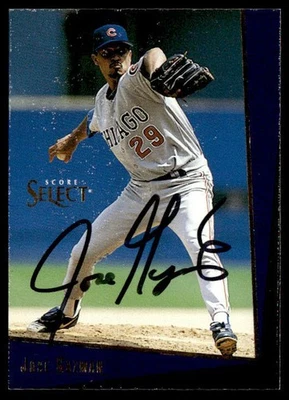 1993 Select Rookie & Traded #107T Jose Guzman IP AUTO - Image 1 of 2