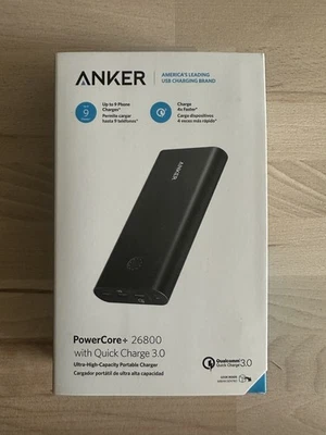 Anker PowerCore 26800mAh Portable Charger Power Bank 3-USB Ports 6A +Dual Input - Image 1 of 4