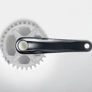 Shimano Deore XT FC-M8100 XT Crank Set w/oRing 12 Spd 52mm Chainline Black 175mm - Picture 1 of 1