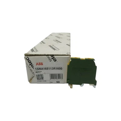 ABB 1SNA165113R1600 M4/6.9 (PKG OF 50) NSMP - Image 1 of 4